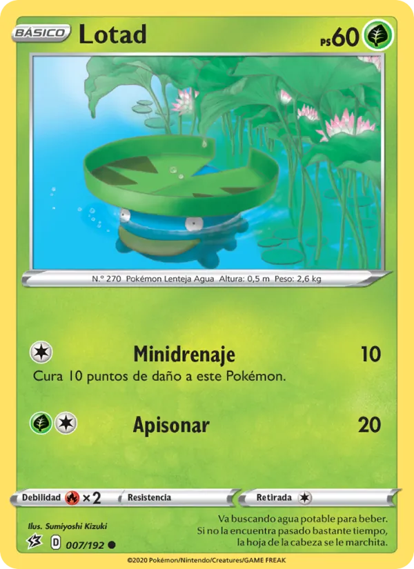 Lotad Choque Rebelde 7/192