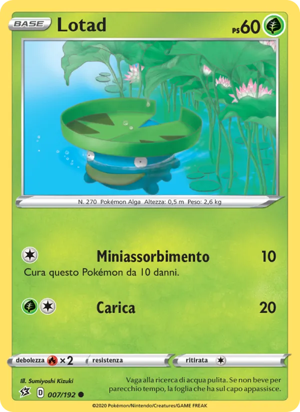 Lotad Fragore Ribelle 7/192
