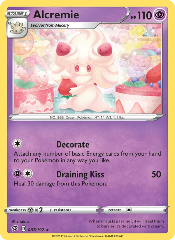 Alcremie Rebel Clash 87/192