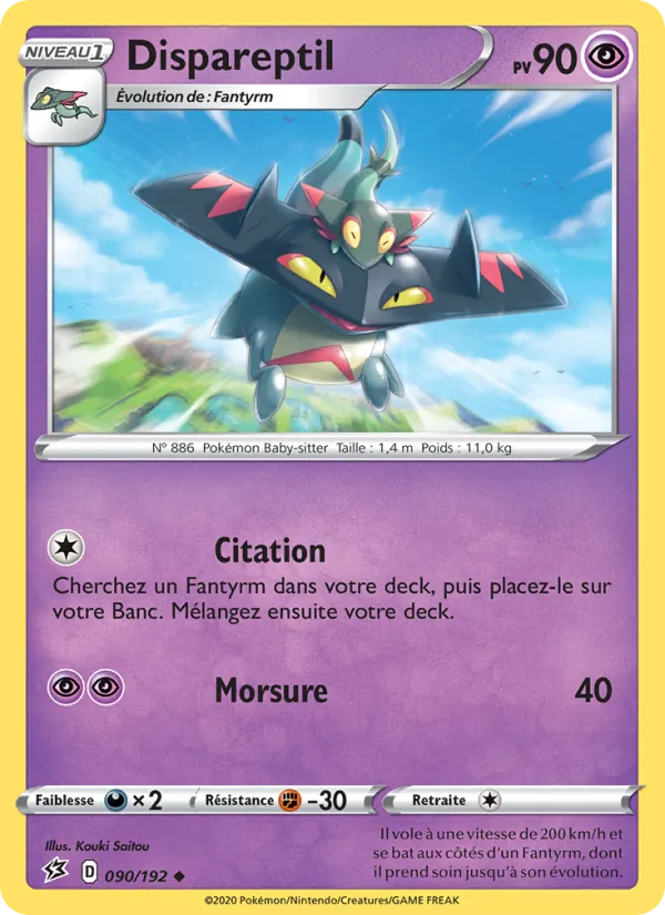 Dispareptil Clash des Rebelles 90/192