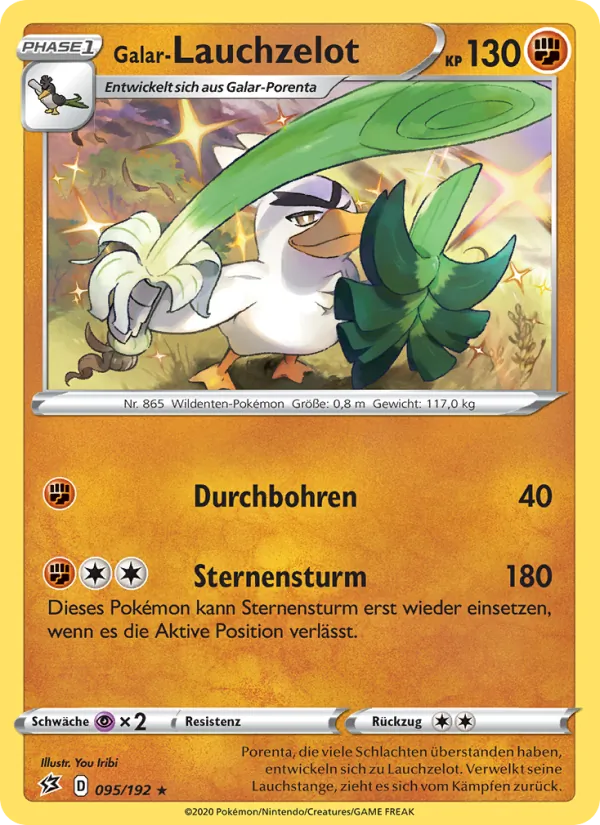 Galar-Lauchzelot Clash der Rebellen 95/192