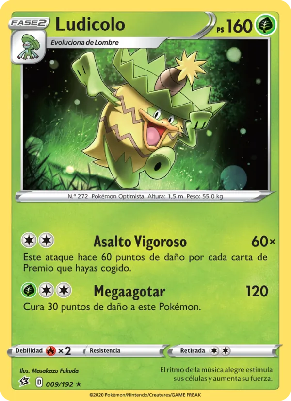 Ludicolo Choque Rebelde 9/192