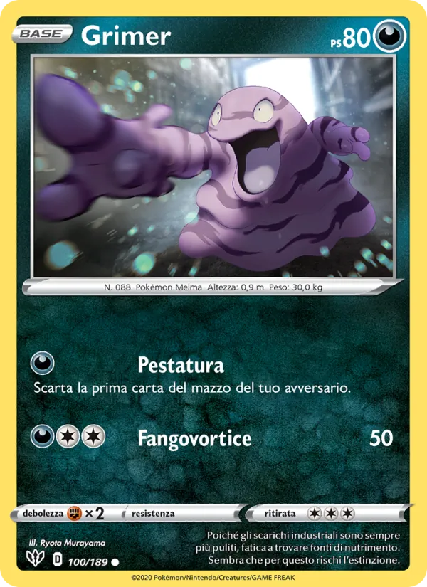 Grimer Fiamme Oscure 100/189