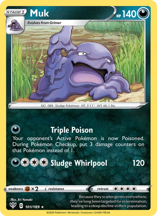 Muk Darkness Ablaze 101/189