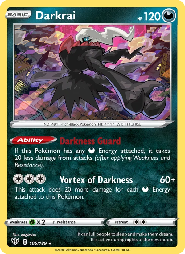 Darkrai Darkness Ablaze 105/189