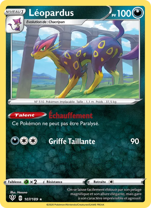 Léopardus Ténèbres Embrasées 107/189