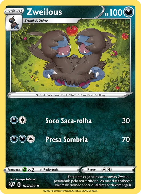 Zweilous Escuridão Incandescente 109/189
