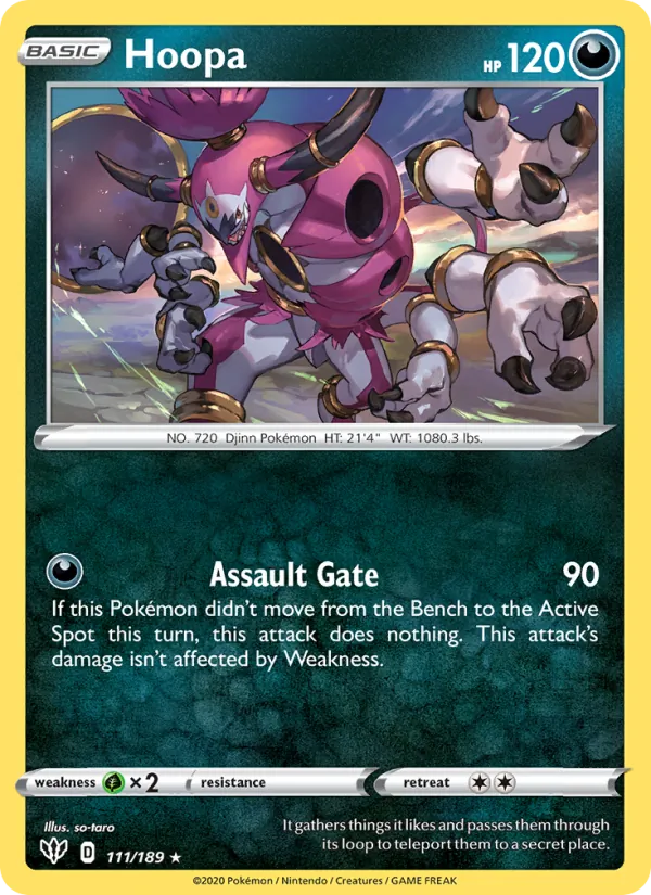 Hoopa Darkness Ablaze 111/189
