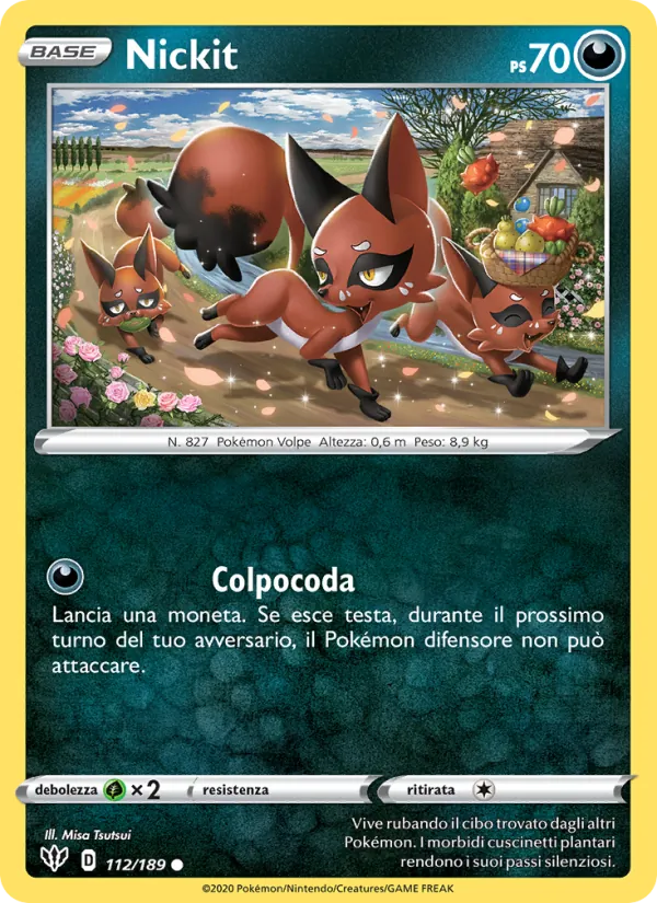 Nickit Fiamme Oscure 112/189