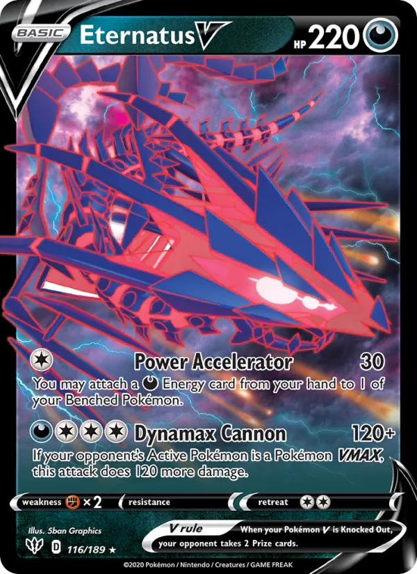Eternatus V Darkness Ablaze 116/189