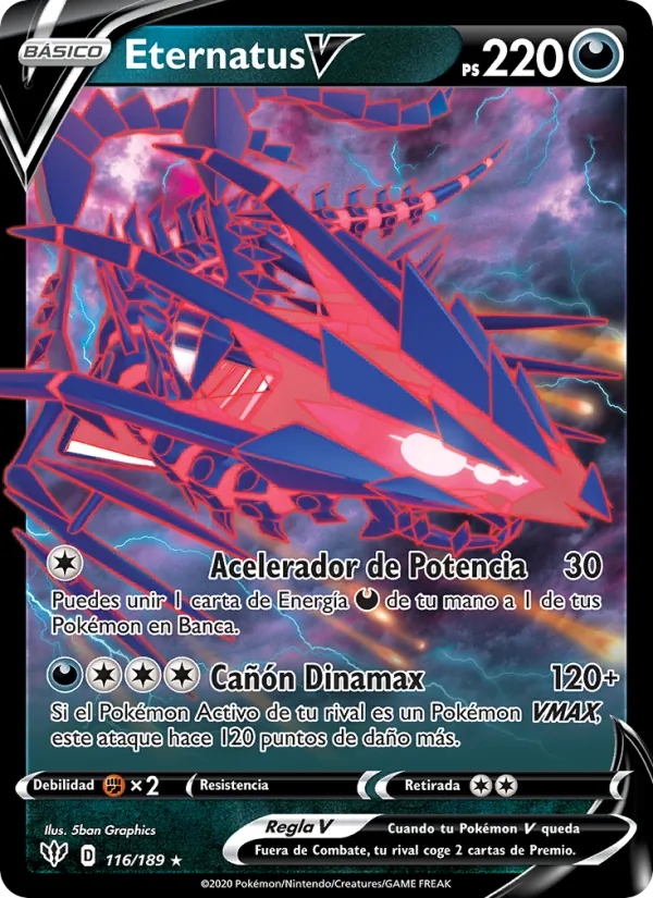 Eternatus V Oscuridad Incandescente 116/189