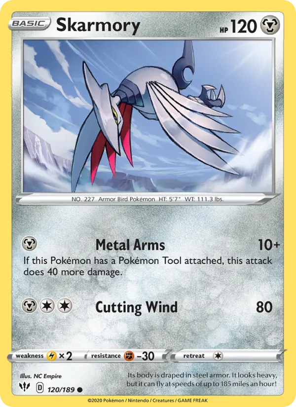 Skarmory Darkness Ablaze 120/189