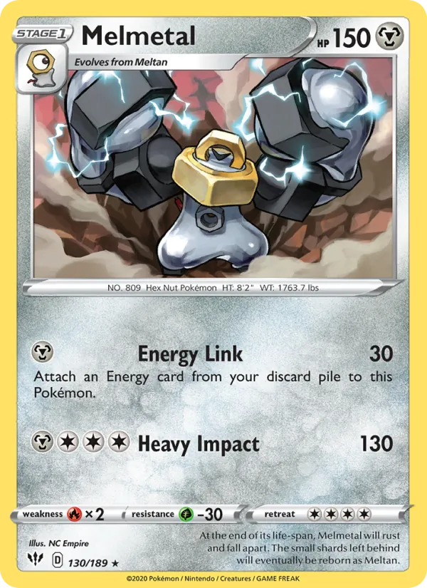 Melmetal Darkness Ablaze 130/189