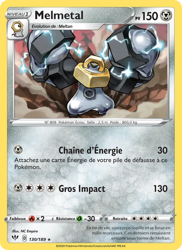 Melmetal Ténèbres Embrasées 130/189