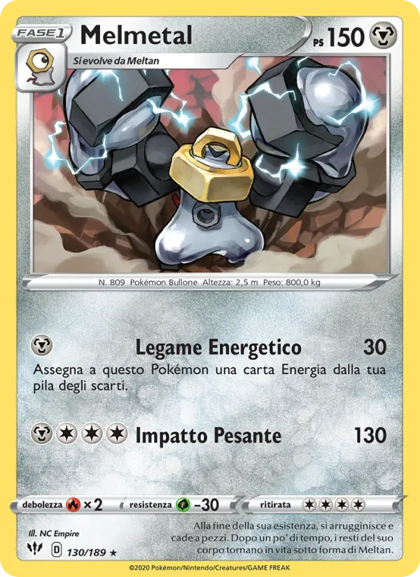Melmetal Fiamme Oscure 130/189