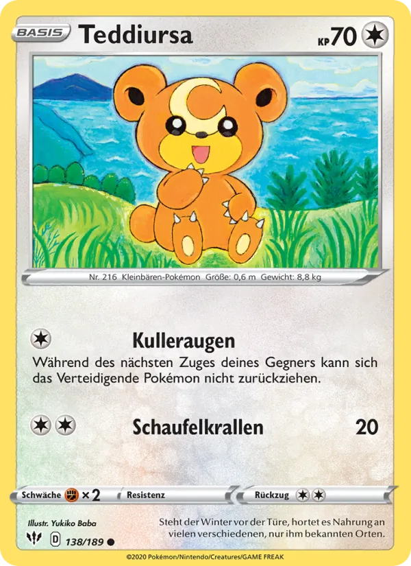 Teddiursa Flammende Finsternis 138/189