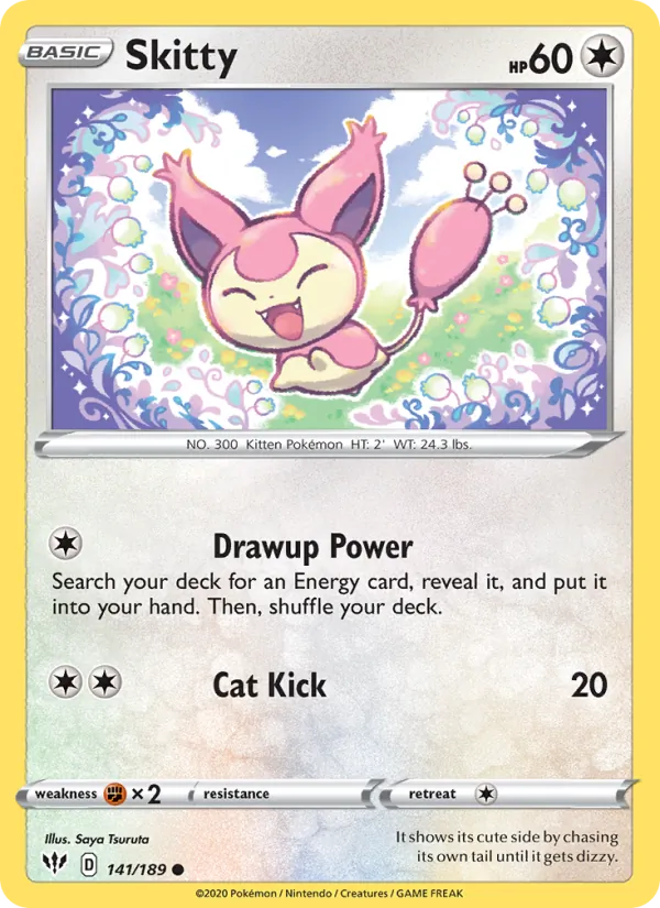 Skitty Darkness Ablaze 141/189