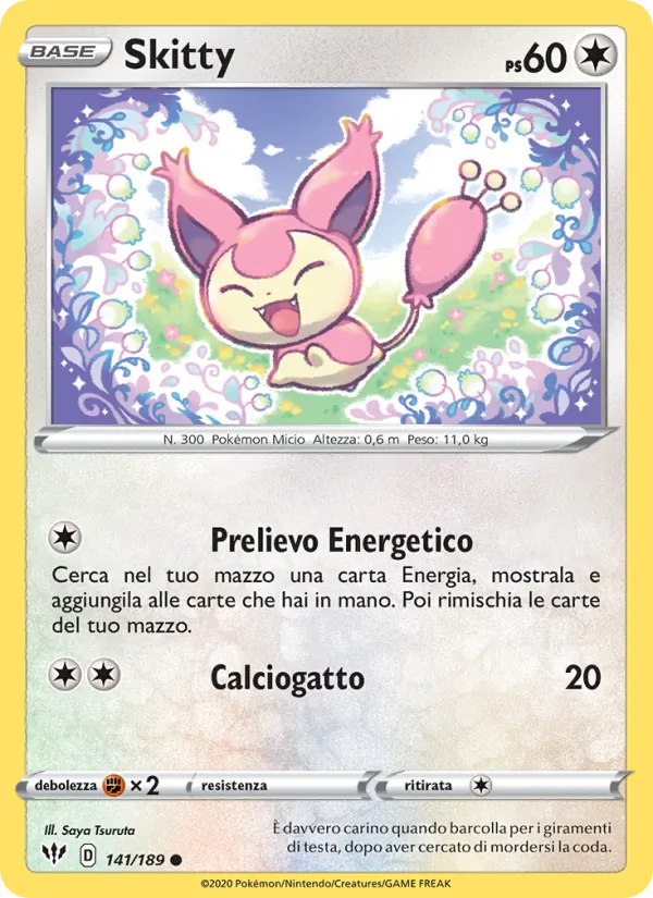 Skitty Fiamme Oscure 141/189