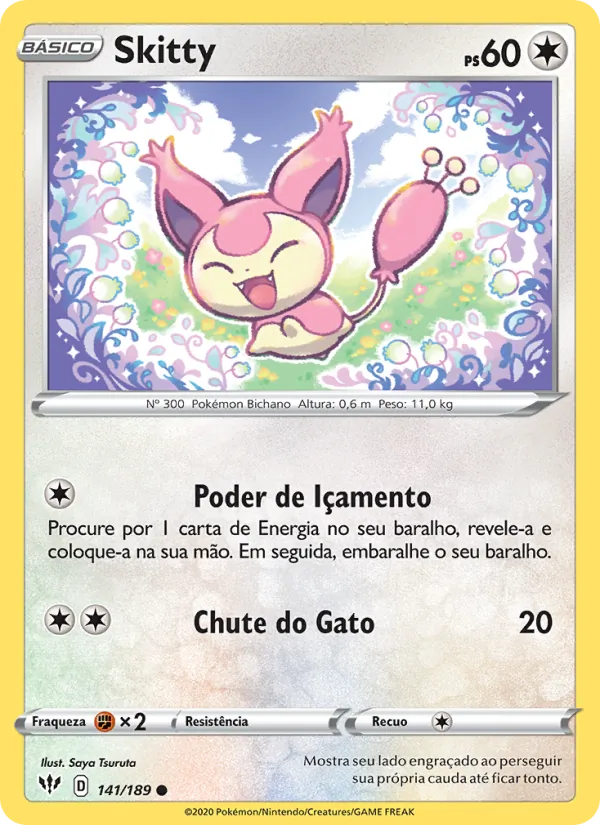 Skitty Escuridão Incandescente 141/189
