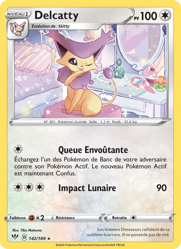 Delcatty Ténèbres Embrasées 142/189