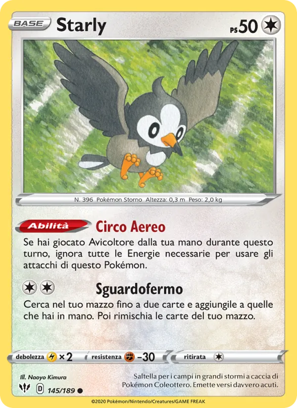 Starly Fiamme Oscure 145/189