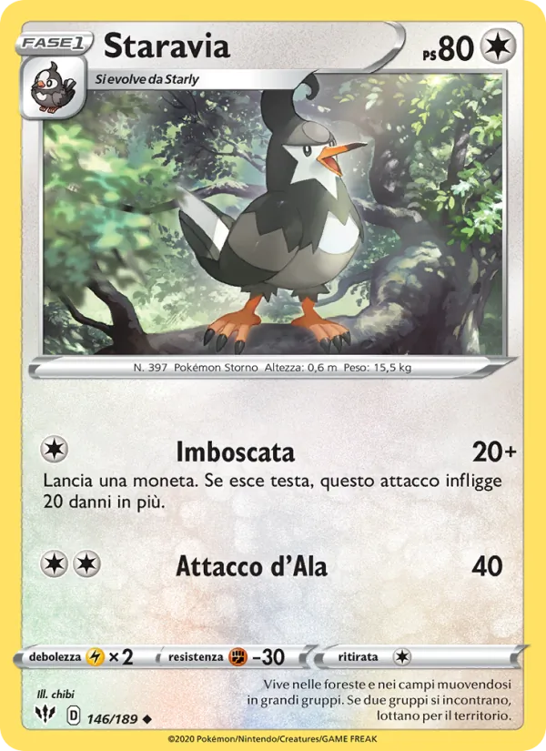 Staravia Fiamme Oscure 146/189
