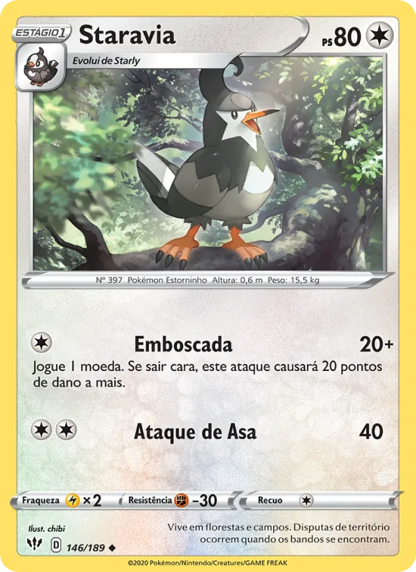 Staravia Escuridão Incandescente 146/189