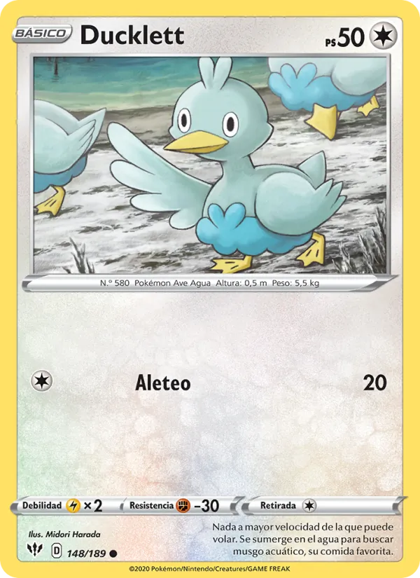 Ducklett Oscuridad Incandescente 148/189