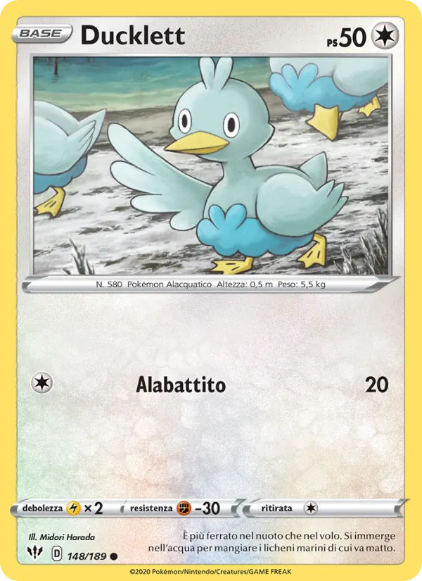 Ducklett Fiamme Oscure 148/189