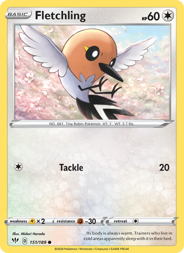 Fletchling Darkness Ablaze 151/189
