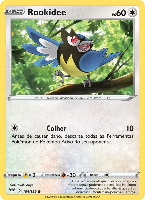 Rookidee Escuridão Incandescente 154/189