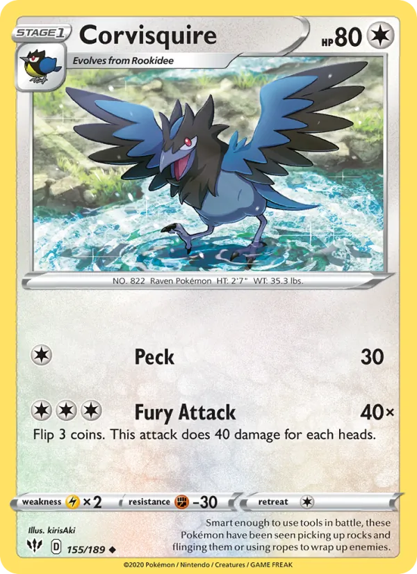 Corvisquire Darkness Ablaze 155/189