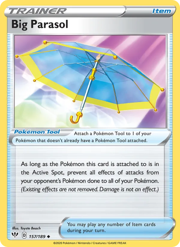 Big Parasol Darkness Ablaze 157/189