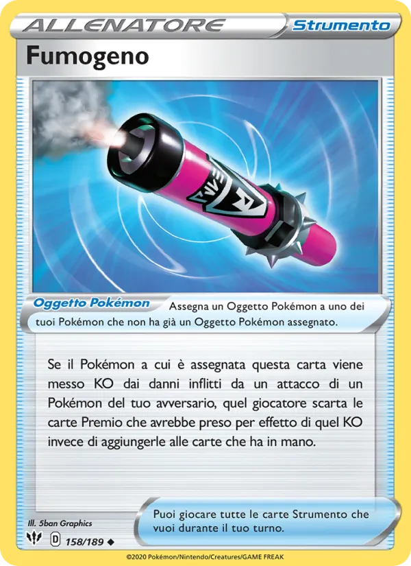 Fumogeno Fiamme Oscure 158/189