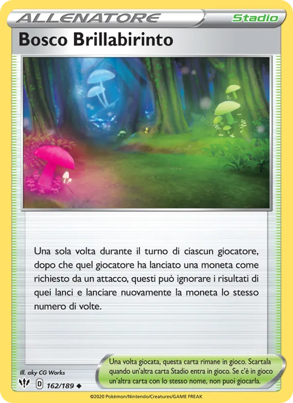 Bosco Brillabirinto Fiamme Oscure 162/189