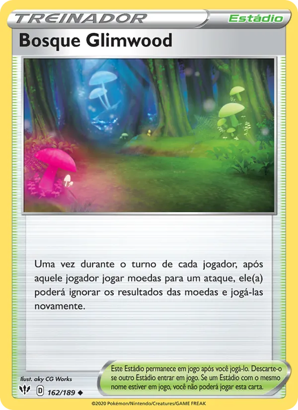Bosque Glimwood Escuridão Incandescente 162/189