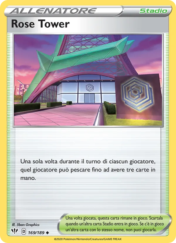 Rose Tower Fiamme Oscure 169/189