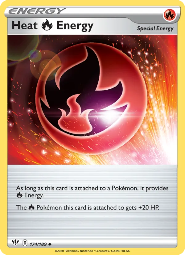 Heat Fire Energy Darkness Ablaze 174/189