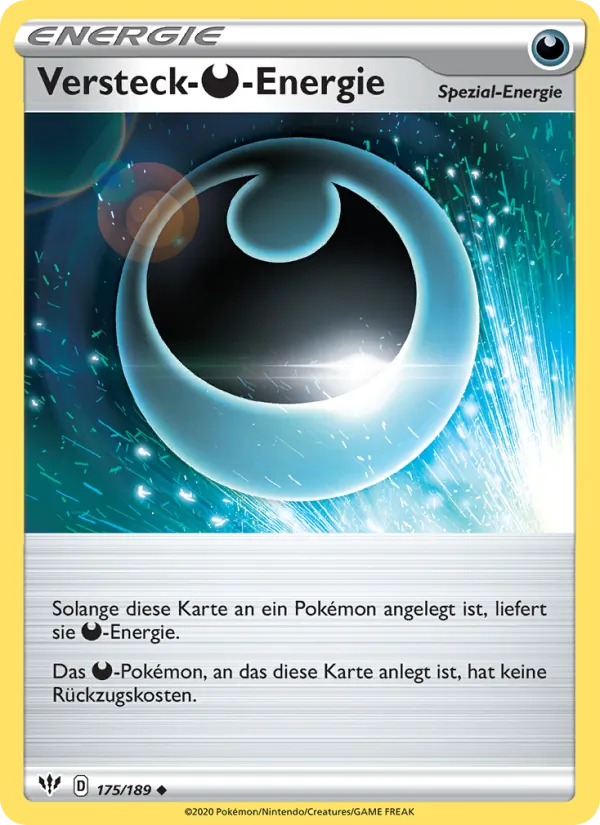 Versteck-Darkness-Energie Flammende Finsternis 175/189