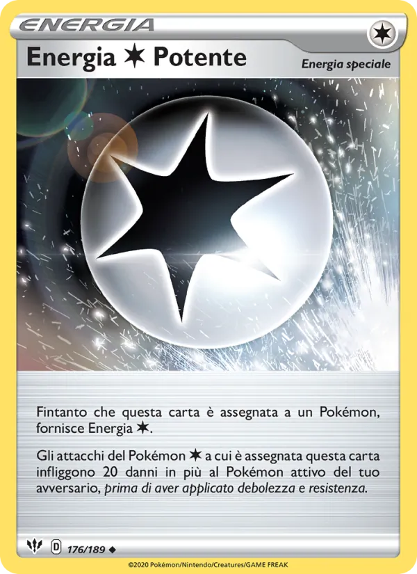 Energia Colorless Potente Fiamme Oscure 176/189