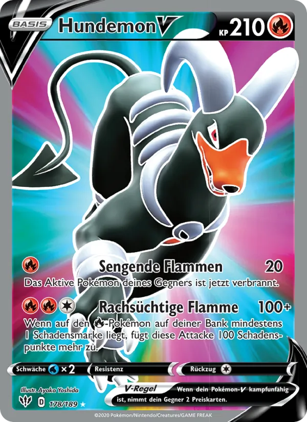 Hundemon V Flammende Finsternis 178/189