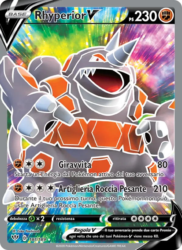 Rhyperior V Fiamme Oscure 181/189
