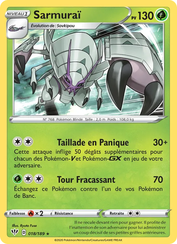 Sarmuraï Ténèbres Embrasées 18/189