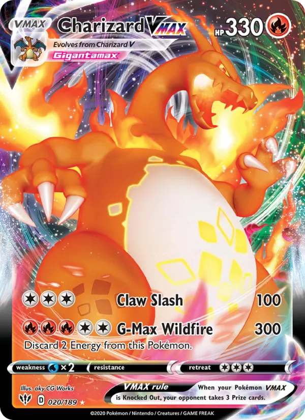 Charizard VMAX Darkness Ablaze 20/189