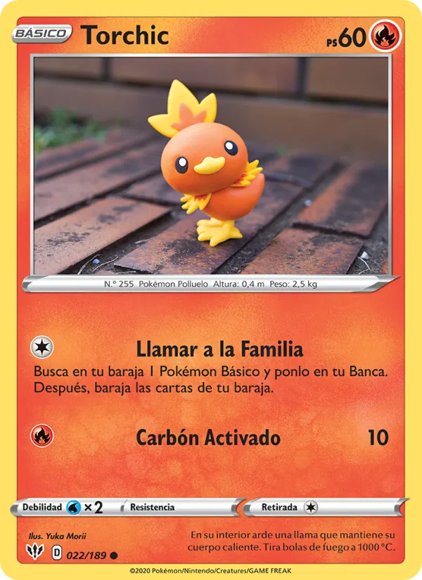Torchic Oscuridad Incandescente 22/189