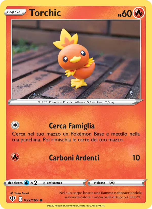 Torchic Fiamme Oscure 22/189