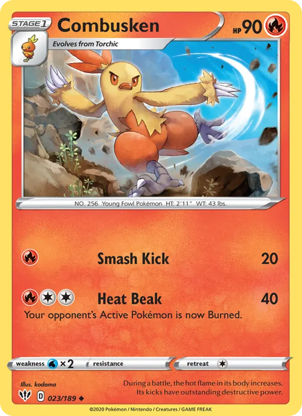 Combusken Darkness Ablaze 23/189