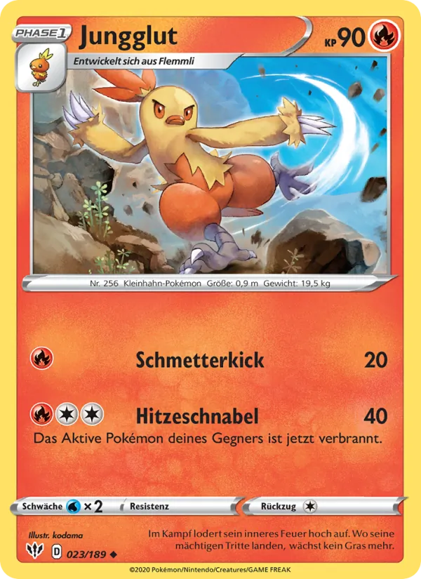 Jungglut Flammende Finsternis 23/189