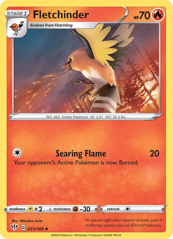 Fletchinder Darkness Ablaze 31/189