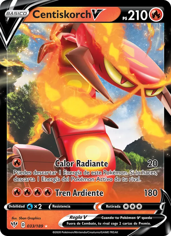 Centiskorch V Oscuridad Incandescente 33/189
